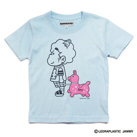 ポイント最大14倍 サンタスティック キッズ SANTASTIC! × RODY KID'S Hasheem Tee Tシャツ 半袖 キッズ 子供服 ハシーム RODY ライトブルー