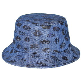 7UNION 7ユニオン Tropical Fish Bucket Hat ハット バケットハット 帽子 デニム ICVW-503