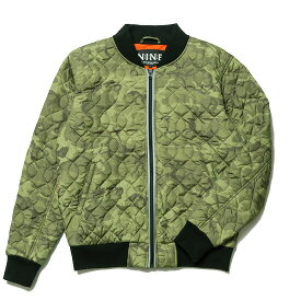 送料無料 NINE RULAZ LINE ナインルーラーズ Quilt Camo Jacket キルティング ジャケット アウター NRAW16-023 迷彩 カモフラ