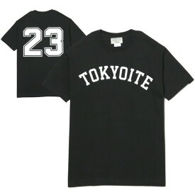 正規取扱店 7UNION 7ユニオン TOKYOITE Tee 半袖 Tシャツ ユニセックス IAVW-017C ブラック