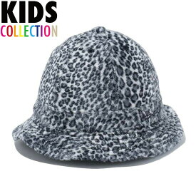 ポイント最大6倍 正規取扱店 ニューエラ キッズ NEW ERA Kid's Explorer Synthetic Fur Hat ハット 帽子 11165915 51.1cm-52.0cm レオパード