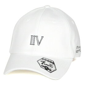 7UNION 7ユニオン IIV Bent Brim Cap ボールキャップ ベントブリムキャップ 帽子 ユニセックス IAVW-161 ホワイト