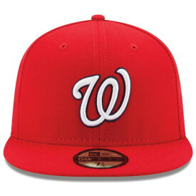 ニューエラ キャップ 送料無料 メンズ レディース NEW ERA 59FIFTY MLB オンフィールド ワシントン・ナショナルズ ゲーム ニューエラキャップ 正規取扱店 MLB メジャーリーグ 帽子 レッド 55.8cm～63.5cm 13554954