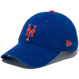 正規取扱店 ニューエラ キャップ 9TWENTY クロスストラップ ウォッシュドコットン ニューヨーク・メッツ 帽子 NEW ERA 13562184 ライトロイヤル×オレンジエイド
