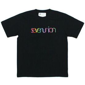 正規取扱店 7ユニオン Tシャツ 7UNION Blooming Tee IPVW-016C BLACK ブラック