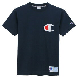 チャンピオン Tシャツ メンズ CHAMPION アクションスタイル 19SS ネイビー S-XL C3-F362