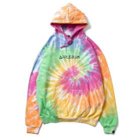 ポイント最大9倍 正規取扱店 アップルバム パーカー メンズ 送料無料 APPLEBUM Tie-Dye Sweat Parka プルオーバー フーディ applebum ブランド プレゼント タイダイ S-XL 2010412