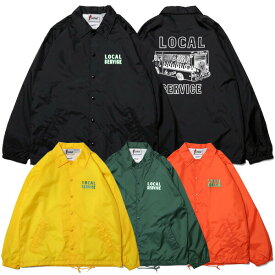 ポイント最大14倍 HAIGHT ヘイト コーチジャケット 送料無料 LOCAL SERVICE COACH JACKET haight ジャケット プレゼント 全4色 M-XL HT-TW212001