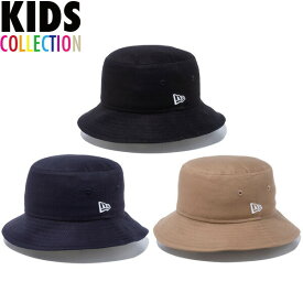 ポイント最大6倍 ニューエラ キッズ キャップ 送料無料 NEW ERA Kid's バケット01 ハット アウトドア レジャー 子供用 帽子 無地 バケットハット キッズサイズ 男の子 女の子 誕生日 プレゼント 全3色 52cm-57cm 13562319 13562317 13562318 正規取扱店