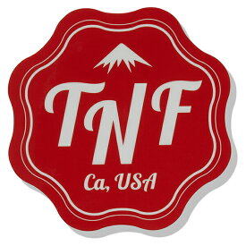 ノースフェイス ステッカー THE NORTH FACE TNF Print Sticker シェルター SH ワンサイズ レッド NN32229