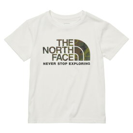 期間限定ポイント5倍 ノースフェイス キッズ Tシャツ ショートスリーブカモロゴティー 送料無料 THE NORTH FACE Kids S/S Camo Logo Tee Tシャツ オーガニックコットン UVケア ユニセックス アウトドア 全3色 100-150サイズ NTJ32359