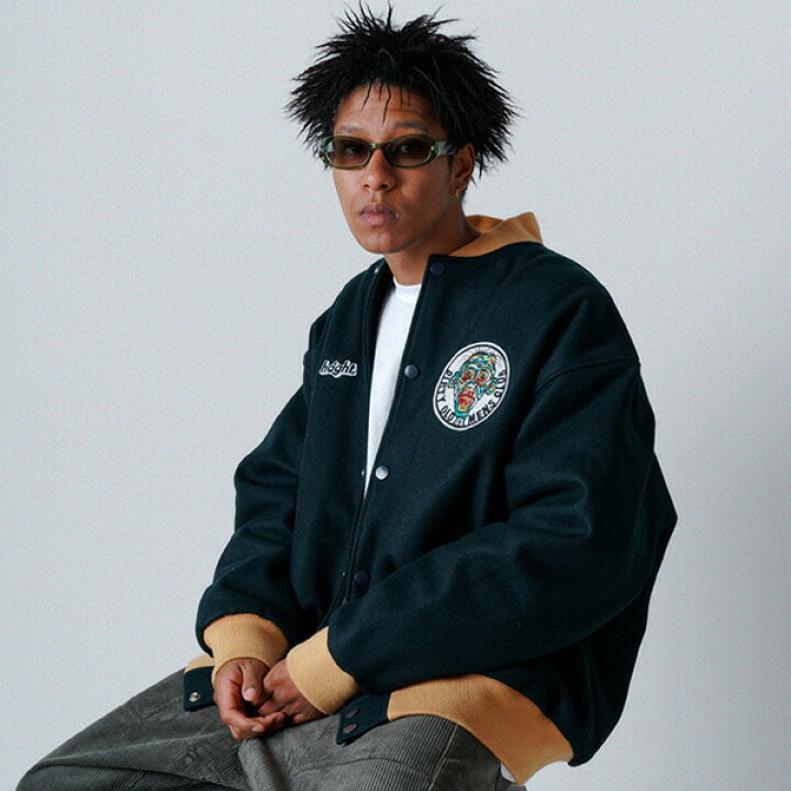 楽天市場】HAIGHT ヘイト Dirty Old Stadium Jacket 送料無料 