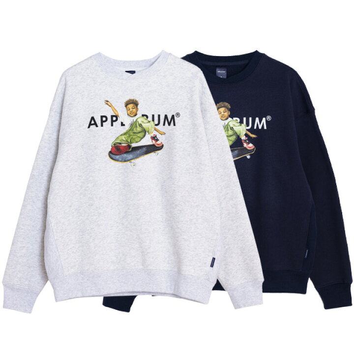 楽天市場】アップルバム トレーナー APPLEBUM The Phuncky Boy Crew 