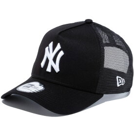 正規取扱店 ニューエラ キャップ 送料無料 NEW ERA 9FORTY A-Frame トラッカー ニューヨーク・ヤンキース メッシュキャップ ニューエラキャップ 帽子 MLB メジャーリーグ ブラック ホワイト 12746895