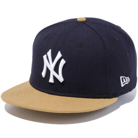 正規取扱店 ニューエラ キャップ 送料無料 NEW ERA 9FIFTY ニューヨーク・ヤンキース スナップバックキャップ ニューエラキャップ 帽子 MLB CAP メジャーリーグ ネイビー ホワイト ウィートバイザー 57.7cm-61.5cm 13562087