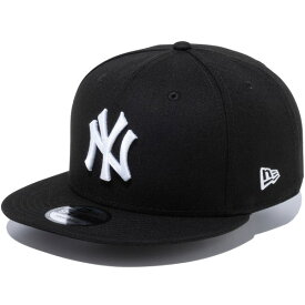 正規取扱店 ニューエラ NEW ERA 9FIFTY ニューヨーク・ヤンキース スナップバックキャップ ニューエラキャップ 帽子 MLB CAP メジャーリーグ ブラック ホワイト 57.7cm-61.5cm 13562091