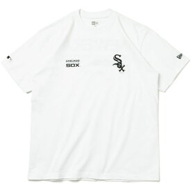 正規取扱店 ニューエラ キャップ 送料無料 NEW ERA 半袖 コットン Tシャツ MLB Apparel シカゴ・ホワイトソックス レギュラーフィット メンズ レディース ホワイト S-XXL 13516798