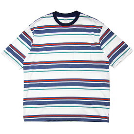 リーバイス Tシャツ LEVI'S メンズ レディース リーバイスTシャツ 半袖 ボーダー おしゃれ 人気 ブランド おすすめ Stay Loose Pocket Tee 正規品 オーバーサイズ リラックスフィット BAZAAR BRIGHT ホワイト ネイビー オールシーズン A48900000