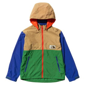 ノースフェイス キッズ グランド コンパクトジャケット THE NORTH FACE ウインドブレーカー マウンテンパーカー 子供用 アウトドア 遠足 ザ・ノース・フェイス 正規品 Baby Grand Compact Jacket ユニセックス 男女兼用 マルチカラー3 MC NPJ22212