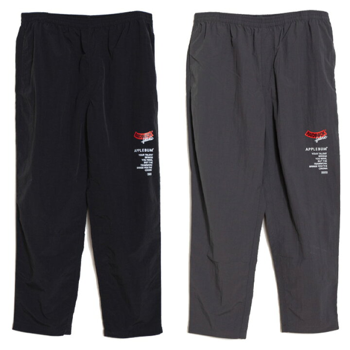 楽天市場】アップルバム APPLEBUM × CRSB/raidback fabric Nylon Pants 