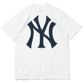 正規取扱店 ニューエラ キャップ ゴルフ 送料無料 NEW ERA 半袖 ミッドネック Tシャツ New York Yankees ニューヨーク・ヤンキース 鹿の子編みの生地 通気性 メンズ レディース ホワイト S-XXL 13516918