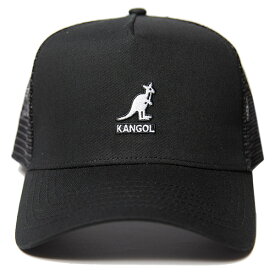 ポイント最大14倍 正規取扱店 KANGOL カンゴール 帽子 送料無料 SMU Logo Trucker Mesh Cap メッシュキャップ メンズ レディース ブラック 56.0cm-60.0cm 232069604