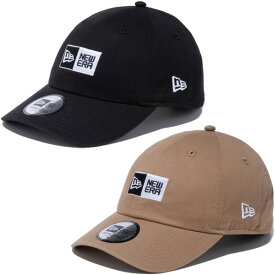 ポイント2倍 ニューエラ キャップ 送料無料 NEW ERA カジュアルクラシック ボックスロゴ ストラップバック ニューエラキャップ 正規取扱店 メンズ 帽子 全2色 55.8cm～59.6cm 13552056 13552055