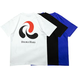 正規取扱店 ダブルハード Tシャツ 送料無料 DOUBLE HARD Big Logo Tee 半袖 Tシャツ M-XXL 全3色 DH2023S04