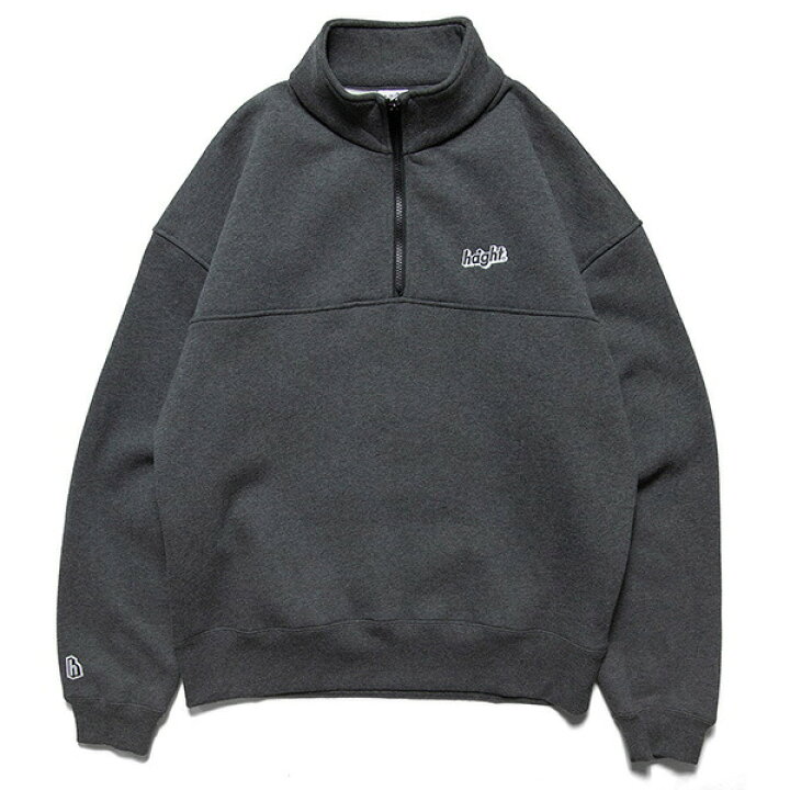 楽天市場】ヘイト HAIGHT Half Zip Sweat ハーフジップスウェット 