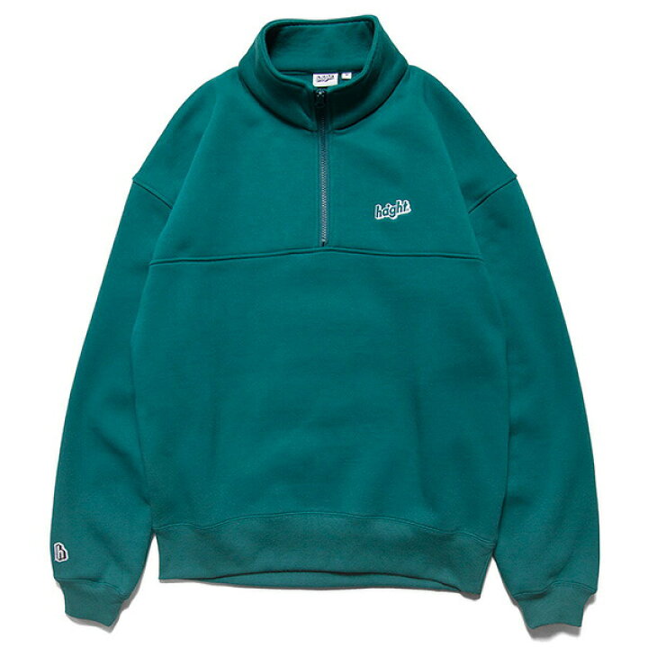楽天市場】ヘイト HAIGHT Half Zip Sweat ハーフジップスウェット 