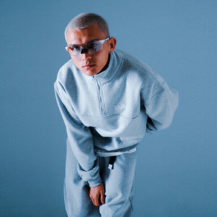 楽天市場】ヘイト HAIGHT Half Zip Sweat ハーフジップスウェット 