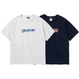 正規取扱店 インターブリード 送料無料 INTERBREED DIGSPORT Heavy Weight SS Tee 半袖 Tシャツ 全2色 M-XL IB23AW01