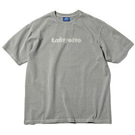 ポイント最大8倍 LFYT エルエフワイティー 送料無料 Pigment Dyed Lafayette Logo Tee 半袖 Tシャツ ラファイエット 正規取扱店 全4色 S-XXL LA230102