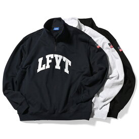 ポイント最大14倍 LFYT エルエフワイティー LFYT Arch Logo Half Zip Sweat ハーフジップ スウェット 送料無料 lafayette ラファイエット 正規取扱店 全3色 S-XXL LA230701