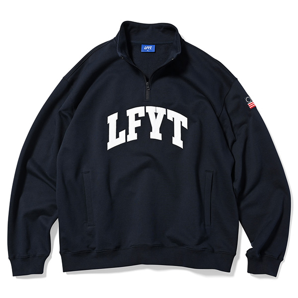 楽天市場】LFYT エルエフワイティー LFYT Arch Logo Half Zip Sweat