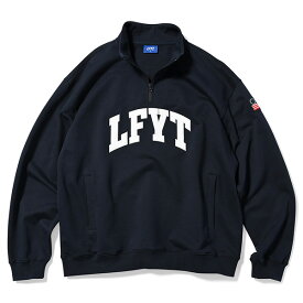 LFYT エルエフワイティー LFYT Arch Logo Half Zip Sweat ハーフジップ スウェット 送料無料 lafayette ラファイエット 正規取扱店 全3色 S-XXL LA230701