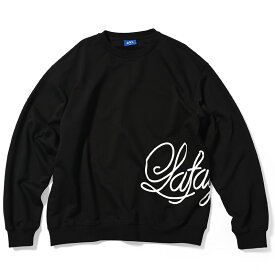 LFYT エルエフワイティー 送料無料 Side Printed Script Logo Crew Sweat クルーネック スウェット lafayette ラファイエット 正規取扱店 全3色 S-XXL LA230702