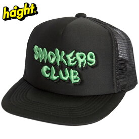 ヘイト 帽子 HAIGHT HIROTTON ヒロットン SMOKERS CLUB MESH CAP メッシュキャップ ヘイトキャップ メンズ レディース キャップ おしゃれ かっこいい 人気 ブランド 正規品 サイズ 調整 ユニセックス オールシーズン HTHR-246011