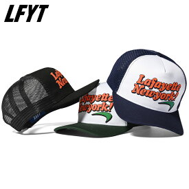 ラファイエット 帽子 LFYT PLEASURE TRUCKER CAP メッシュキャップ メンズ レディース キャップ スナップバック おしゃれ かっこいい ブランド LAFAYETTE エルエフワイティー 正規品 サイズ 調整 ユニセックス オールシーズン 夏 LS241402