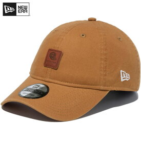 ポイント2倍 ニューエラ キャップ NEW ERA CAP 9TWENTY Leather Patch ダックキャンバス ニューエラキャップ メンズ レディース 帽子 ローキャップ ニューエラ帽子 綿 コットン おしゃれ かっこいい 人気 ブランド 正規品 サイズ 調整 ユニセックス オールシーズン