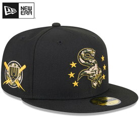 ニューエラ キャップ NEW ERA CAP 59FIFTY オンフィールド MLB 2024 Armed Forces Day アームド フォーシズ デー シカゴ ホワイトソックス NEWERA MLB メジャーリーグ ベースボールキャップ メンズ 帽子 正規品 ブランド 大きい サイズ 深め 14175639