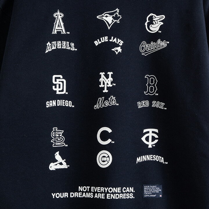 楽天市場】アップルバム スウェット APPLEBUM 9 PLAYERS CREW SWEAT  