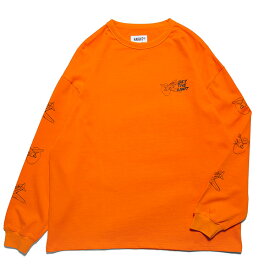 HAIGHT ヘイト Tシャツ SKY DELIVERY L/S Tee ロンT 長袖 袖プリント クルーネック 黒 白 綿 コットン メンズ レディース ブランド おしゃれ かっこいい 人気 春 夏 秋 冬 オールシーズン 大きい サイズ 正規品 ユニセックス 男女兼用 HTSS-241008