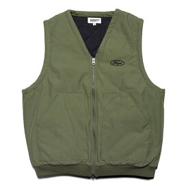 HAIGHT ヘイト ベスト Workers Vest ワークベスト メンズ ユニセックス キルティング 中綿入り 重ね着 保温 ストリート ダンス スケボー ワーク スタイル ワークウェア カジュアル オールシーズン ブラック 黒 ブラウン オリーブ HTSS-242002