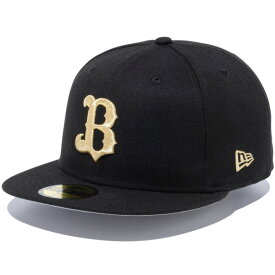 ニューエラ キャップ 59FIFTY NEW ERA CAP オリックス バファローズ ベースボールキャップ メンズ レディース 帽子 おしゃれ かっこいい 人気 春 夏 秋 冬 大きい 小さい サイズ 正規品 ユニセックス 男女兼用 ブラック ゴールド 13552122