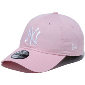 ニューエラ キャップ NEW ERA 9TWENTY ニューヨーク ヤンキース ウォッシュドコットン ニューエラキャップ ローキャップ メジャーリーグ 帽子 NEWERA MLB CAP メンズ レディース ブランド 正規品 人気 オールシーズン プレゼント ピンク ホワイト 14525107