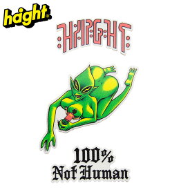 ヘイト ステッカー HAIGHT STICKER PACK "TEXTA" ステッカーセット 3枚入り メンズ レディース ブランド おしゃれ かっこいい 人気 正規品 宇宙人 エイリアン ユニセックス オールシーズン HTSS-247002