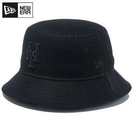 ニューエラ ハット NEW ERA バケット01 ニューエラ ニューヨーク メッツ MLB Tonal Logo メジャーリーグ バケットハット メンズ レディース バケハ ニューエラハット 帽子 おしゃれ かっこいい 人気 ブランド 正規品 綿 コットン ブラック 黒 14109581