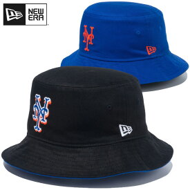 ニューエラ ハット NEW ERA バケット01 リバーシブル MLB Reversible Hat ニューヨーク メッツ メジャーリーグ バケットハット メンズ レディース バケハ ニューエラハット 帽子 おしゃれ かっこいい 人気 ブランド 正規品 綿 コットン 14109582