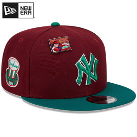 ニューエラ キャップ NEW ERA CAP 9FIFTY ニューヨーク ヤンキース スナップバックキャップ メンズ 帽子 コラボ ニューエラキャップ ベースボールキャップ MLB メジャーリーグ 正規品 Strawberry Big League Chew Flavor Pack 大きい サイズ 深め 14200568